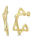 Delicate Star of David Stud Earrings - Shop Israel