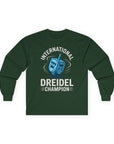 Dreidel Champion Long Sleeve T-Shirt - Shop Israel