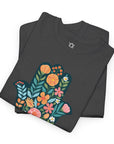 Flower Hamsa T-Shirt - Shop Israel