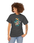 Flower Hamsa T-Shirt - Shop Israel