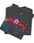 Flower Menorah T-Shirt - Shop Israel