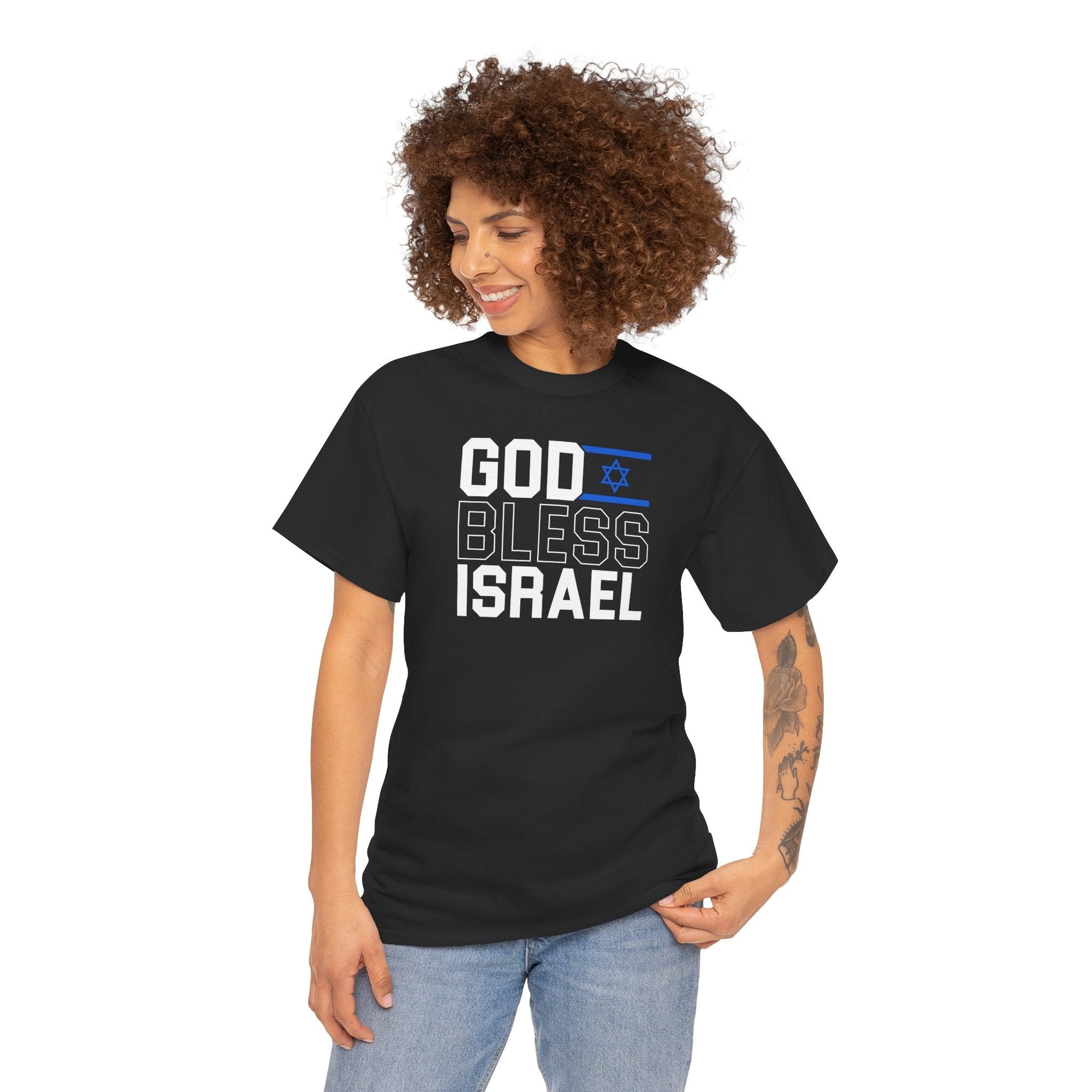 God Bless Israel T-Shirt - Shop Israel