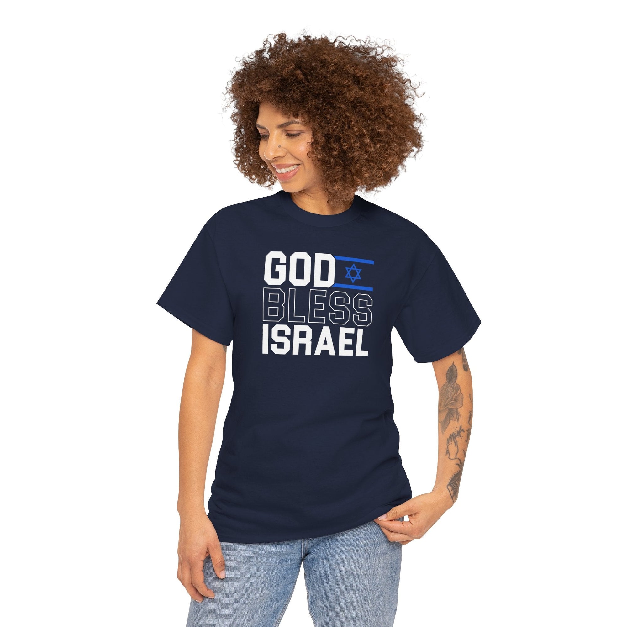 God Bless Israel T-Shirt - Shop Israel