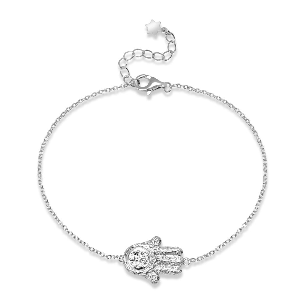 Hamsa Protection Charm Bracelet - Shop Israel
