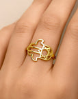 Hamsa Star Ring - Shop Israel