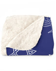 Hanukkah Menorah Sherpa Blanket - Shop Israel