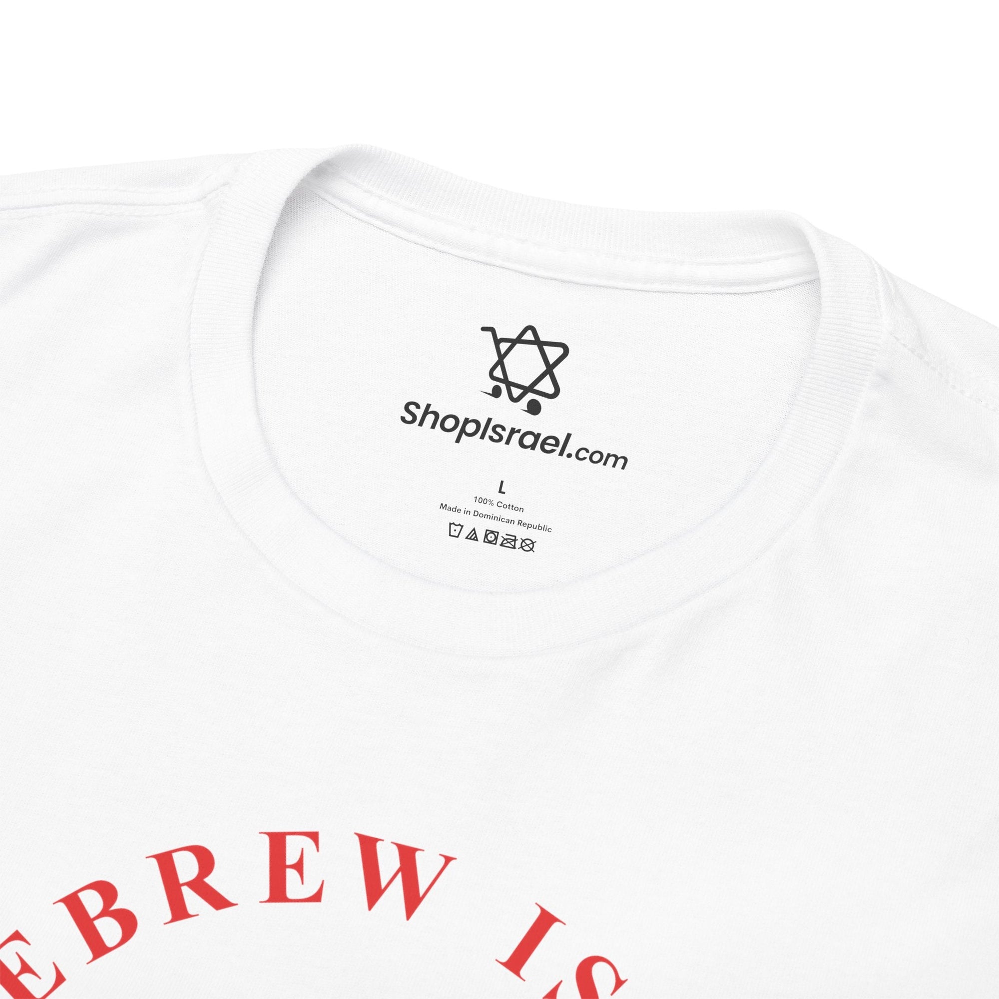 Hebrew Is My Love Language T-Shirt - Shop Israel