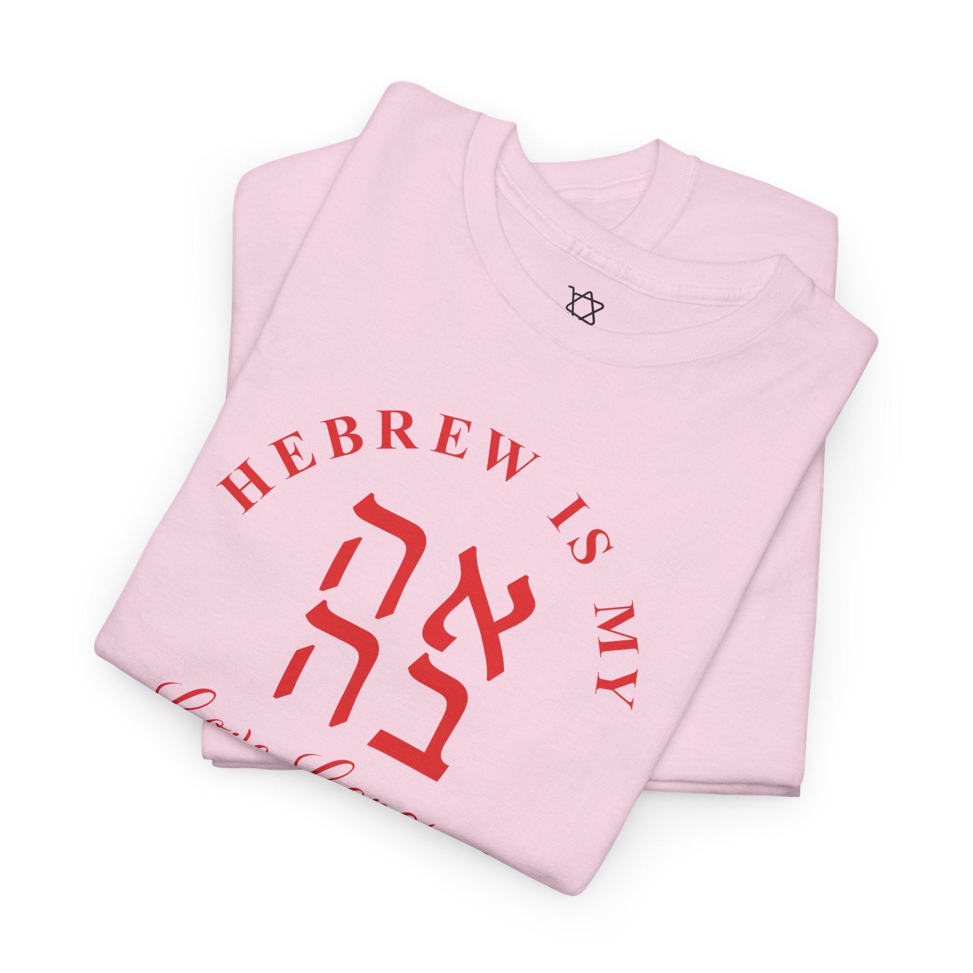 Hebrew Is My Love Language T-Shirt - Shop Israel