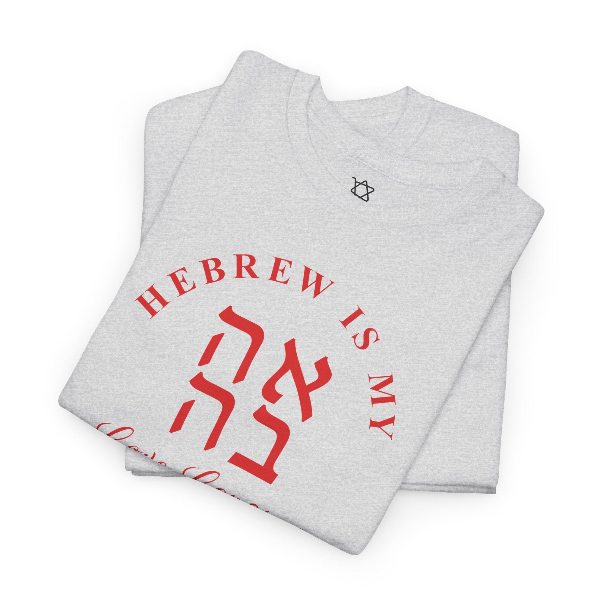 Hebrew Is My Love Language T-Shirt - Shop Israel