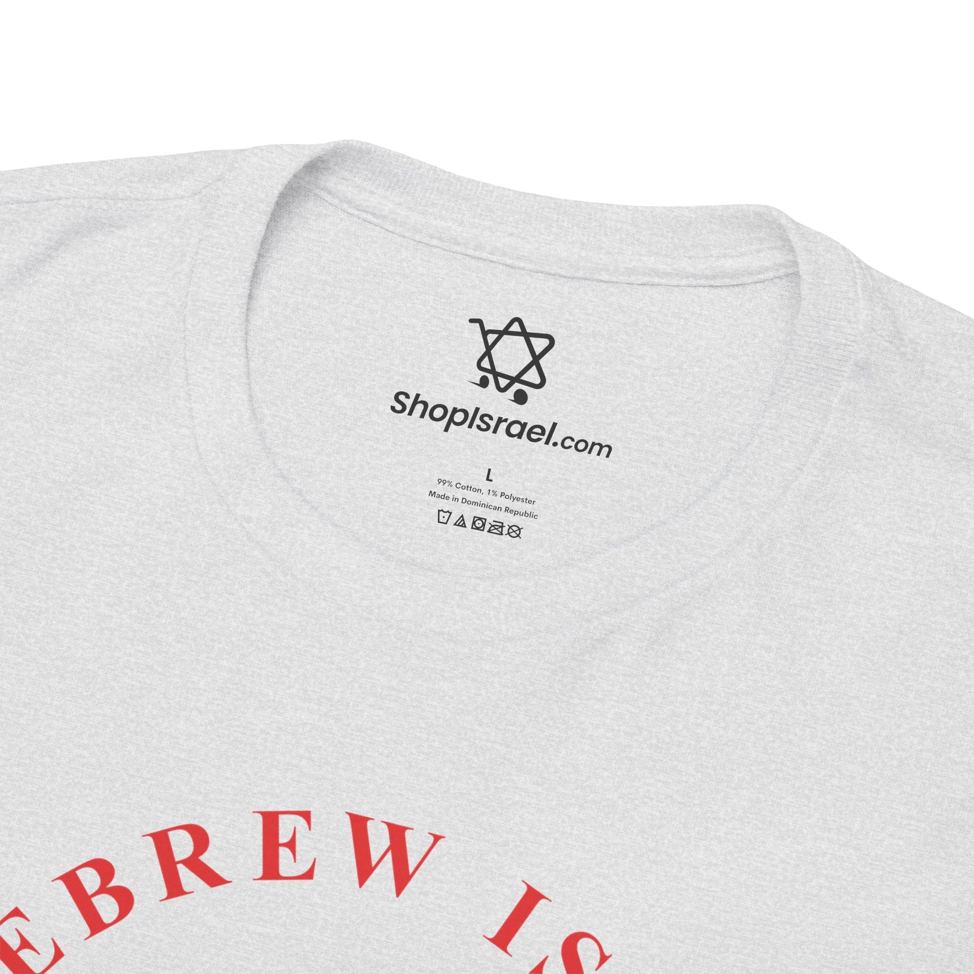 Hebrew Is My Love Language T-Shirt - Shop Israel