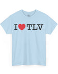 I Love TLV Cotton Tee - Shop Israel