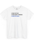 I Stand For Peace T-Shirt - Shop Israel