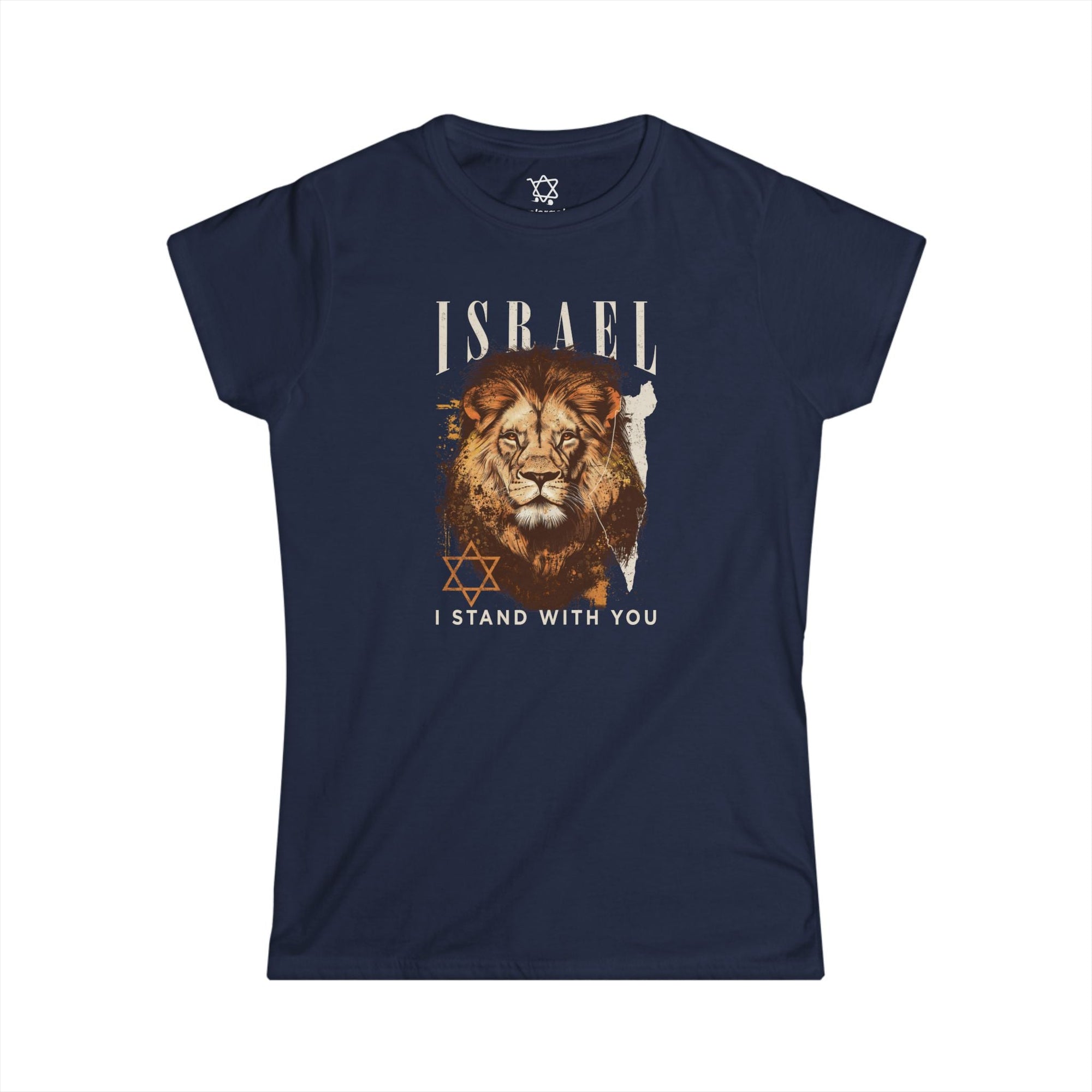 I Stand With Israel Lion Women's T-Shirt - Shop Israel