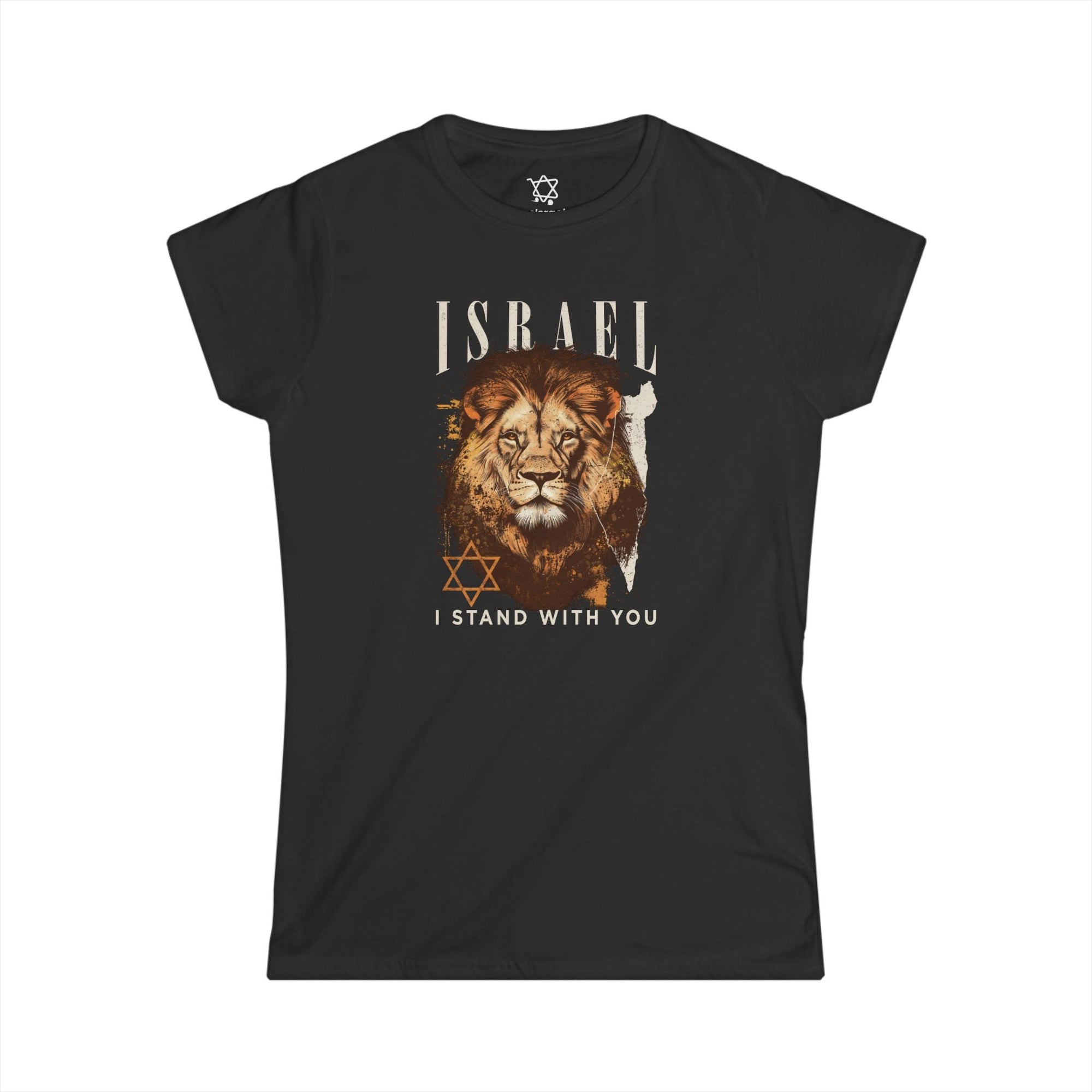 I Stand With Israel Lion Women's T-Shirt - Shop Israel