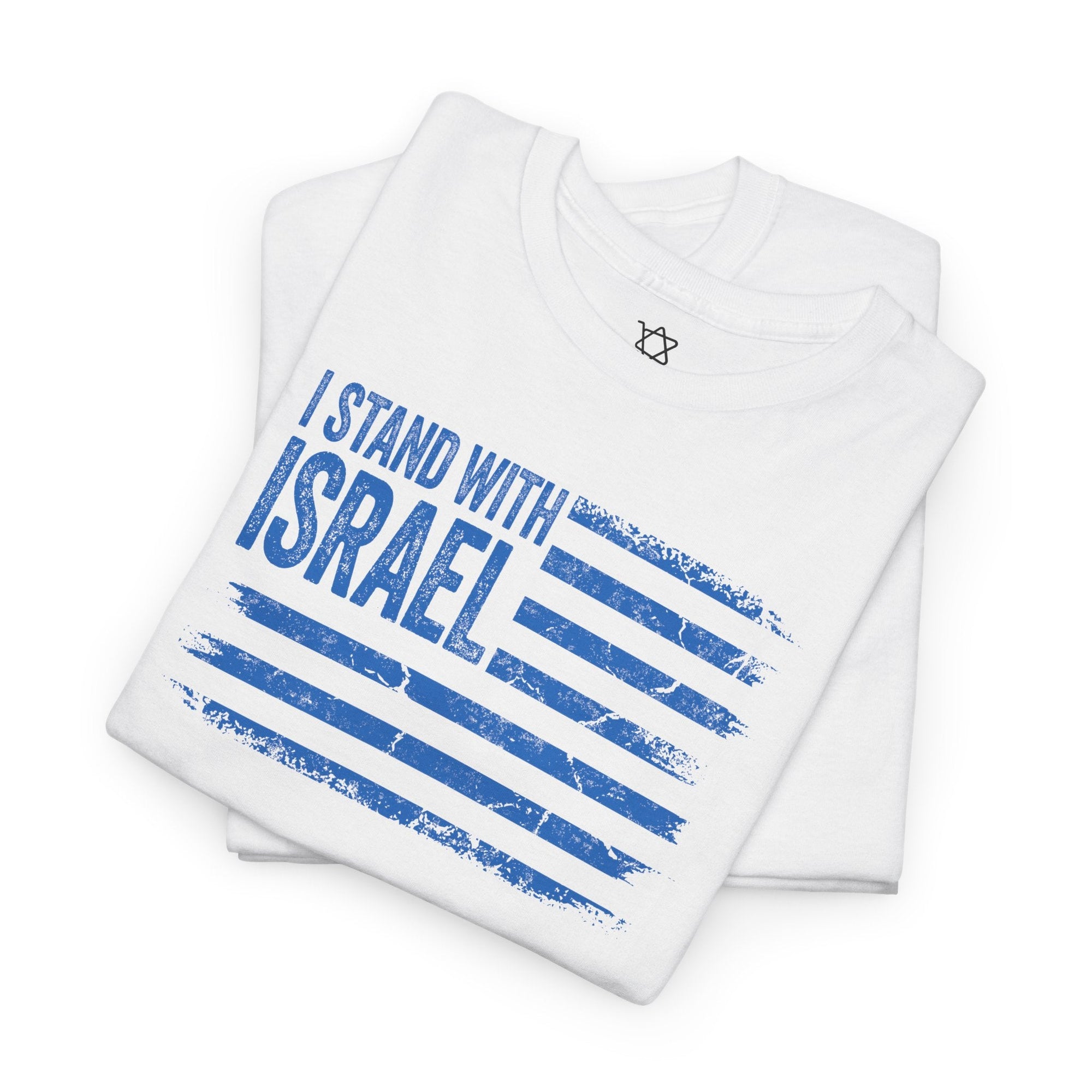 I Stand With Israel USA Flag T-Shirt - Shop Israel