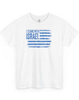 I Stand With Israel USA Flag T-Shirt - Shop Israel