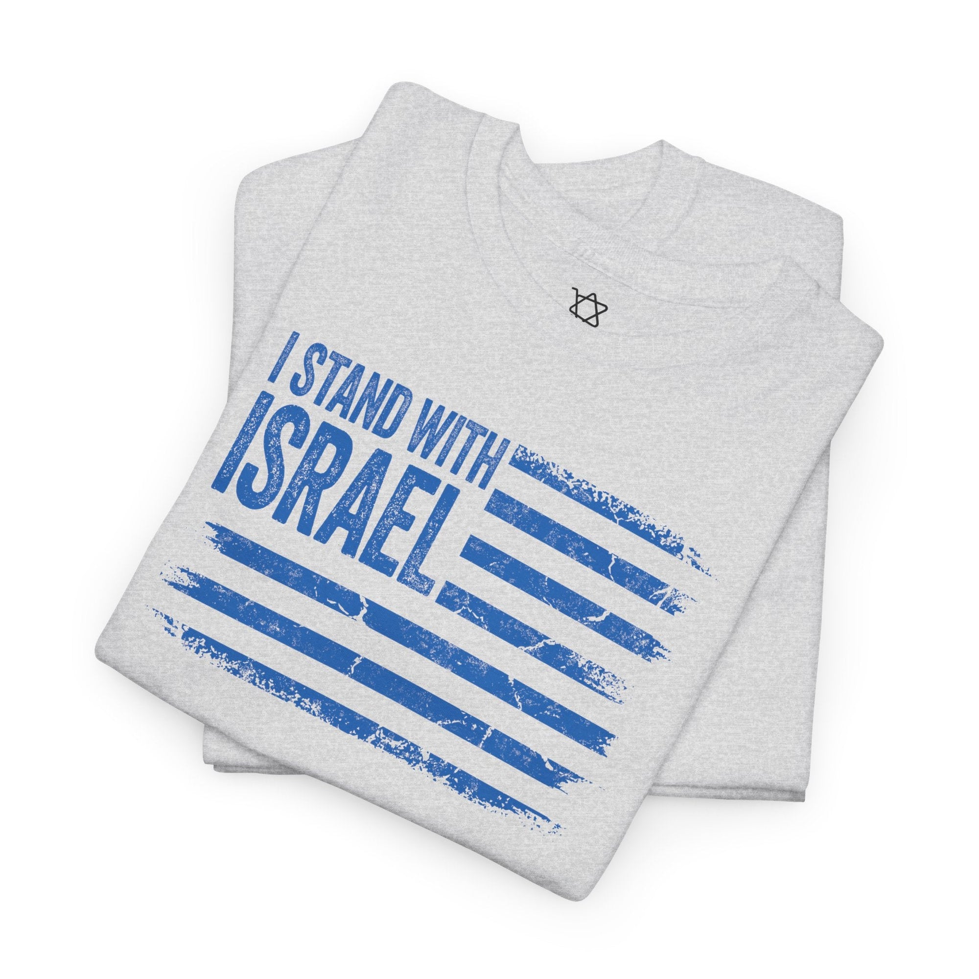 I Stand With Israel USA Flag T-Shirt - Shop Israel