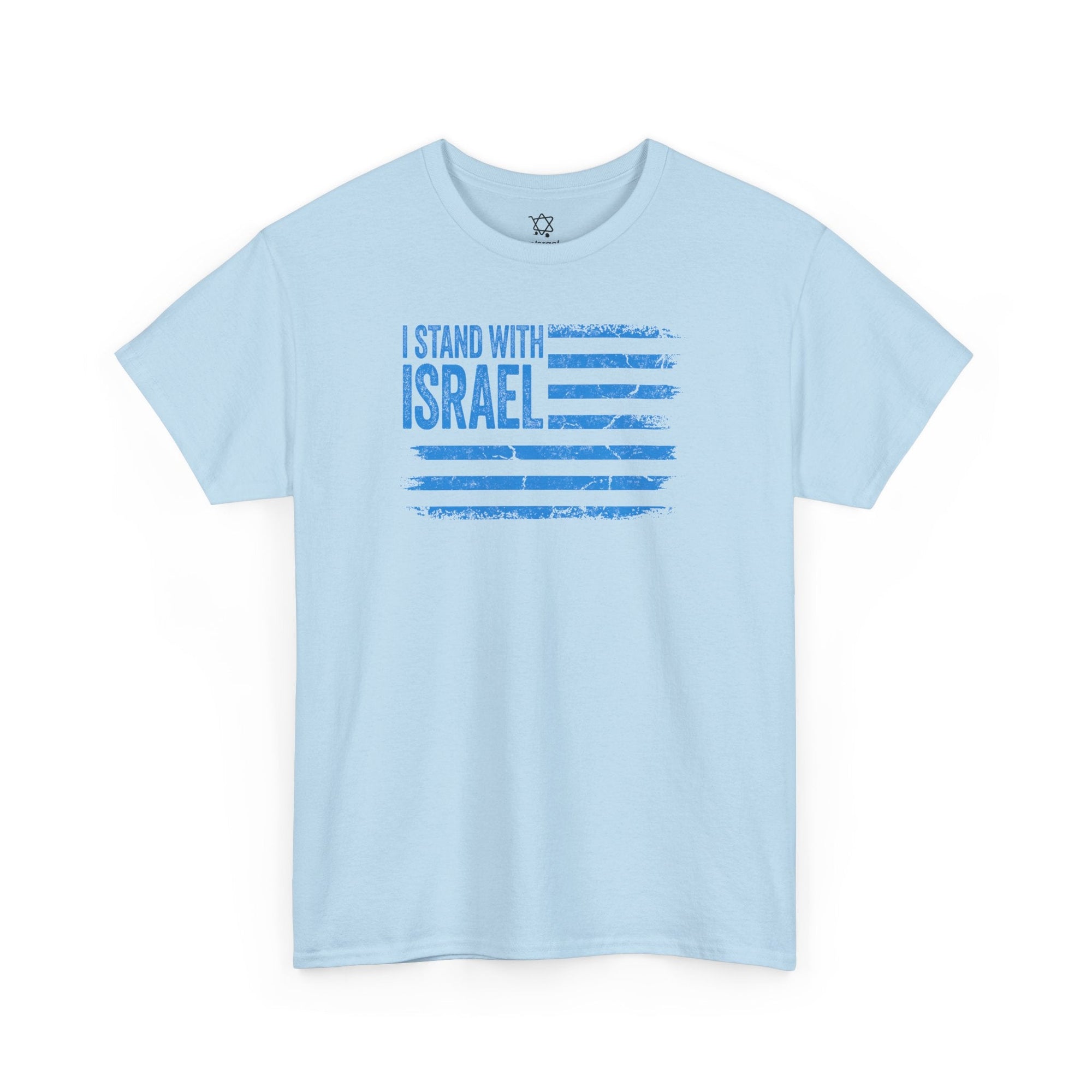 I Stand With Israel USA Flag T-Shirt - Shop Israel