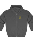 IDF Zip Hoodie Sweatshirt Grey - Shop Israel