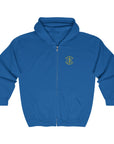 IDF Zip Hoodie Sweatshirt Royal Blue - Shop Israel
