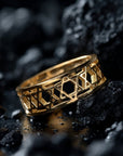 Infinity Band Star of David Ring - Shop Israel