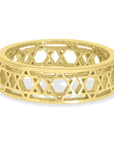 Infinity Band Star of David Ring - Shop Israel