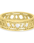 Infinity Band Star of David Ring - Shop Israel