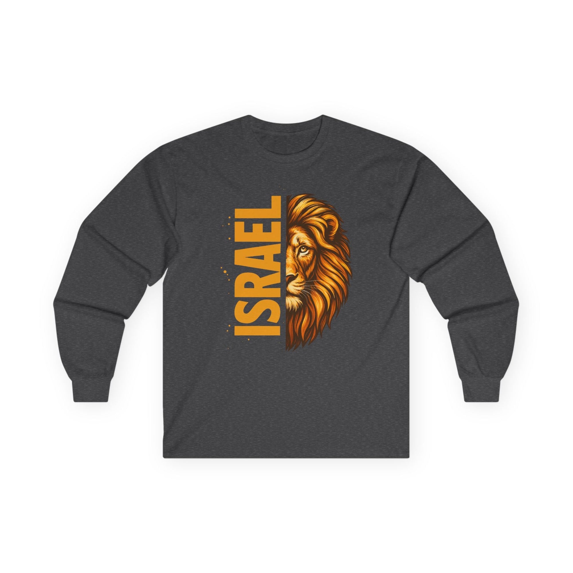 Israel Lion Long Sleeve T-Shirt - Shop Israel