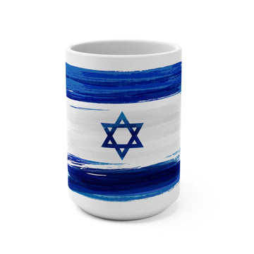 Israeli Flag Ceramic Mug - Shop Israel