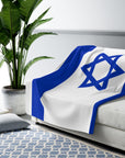 Israeli Flag Sherpa Blanket - Shop Israel