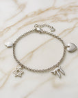 Jewish Symbols Charm Bracelet - Shop Israel