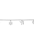 Jewish Symbols Charm Bracelet - Shop Israel