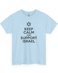 Keep Calm and Support Israel T-Shirt - Shop Israel