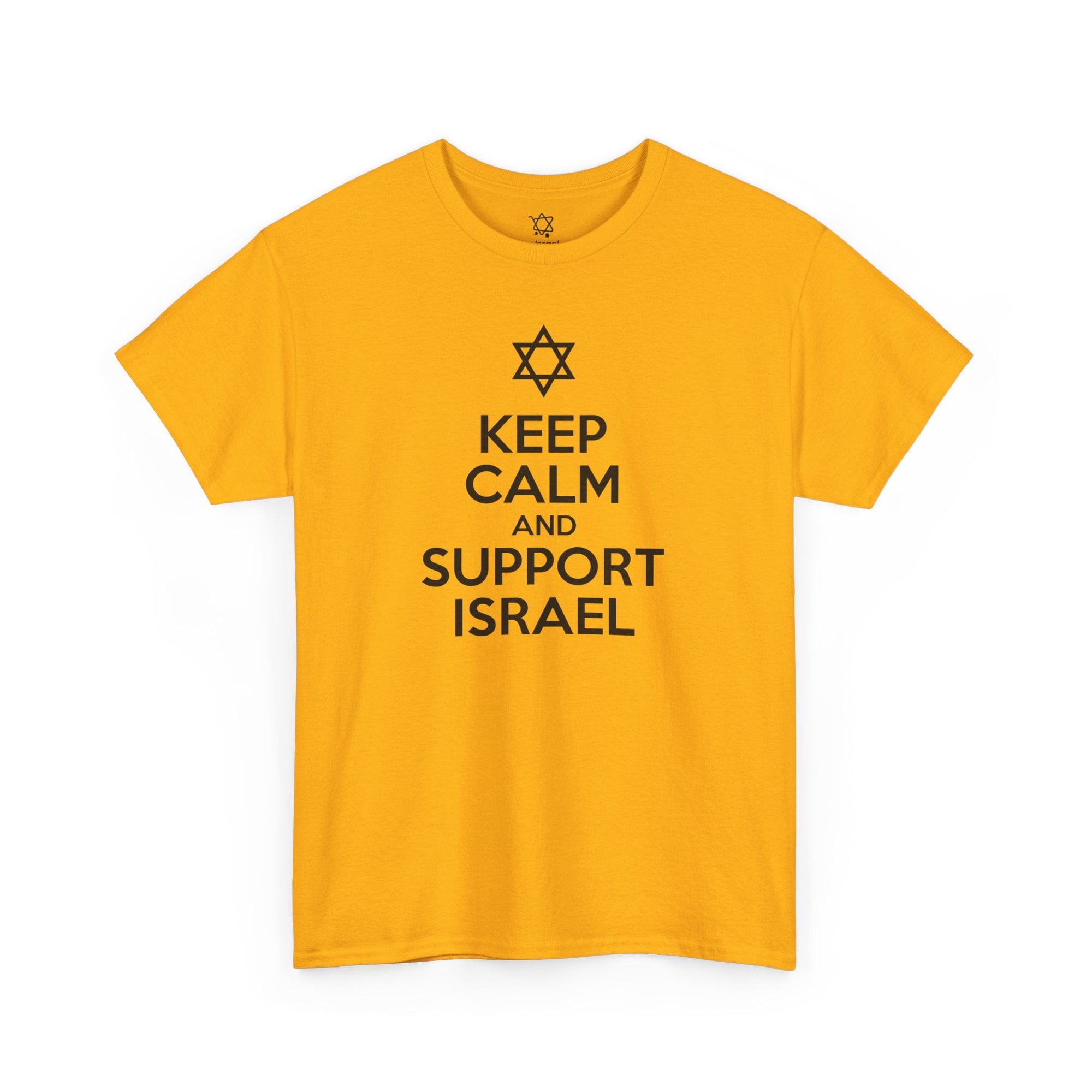 Keep Calm and Support Israel T-Shirt - Shop Israel