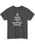 Keep Calm and Support Israel T-Shirt - Shop Israel