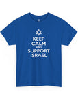Keep Calm and Support Israel T-Shirt - Shop Israel