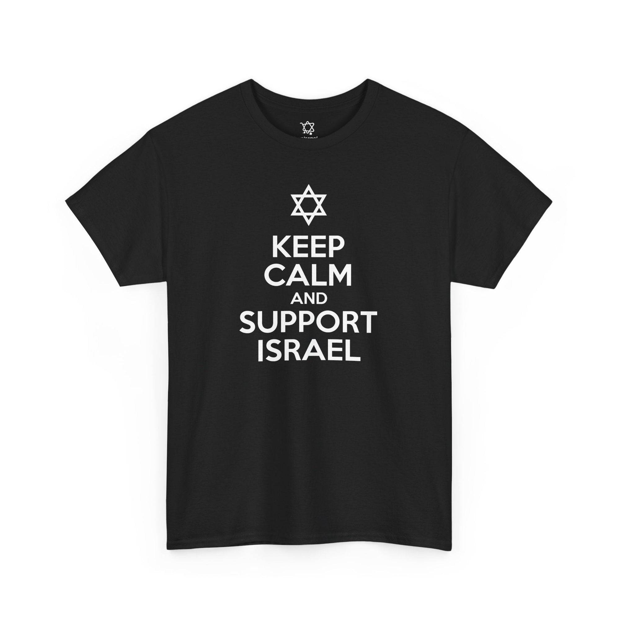 Keep Calm and Support Israel T-Shirt - Shop Israel