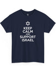 Keep Calm and Support Israel T-Shirt - Shop Israel