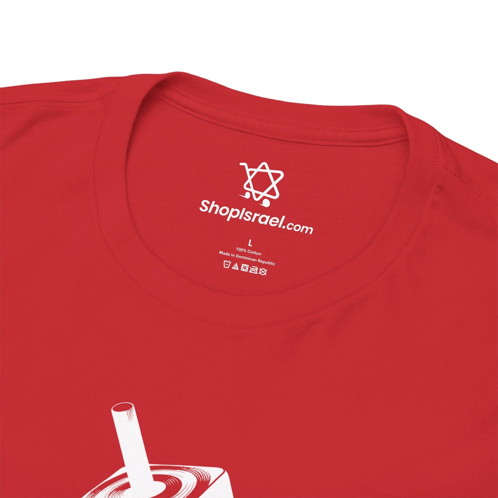 Keep Calm & Spin the Dreidel T - Shirt - Shop Israel