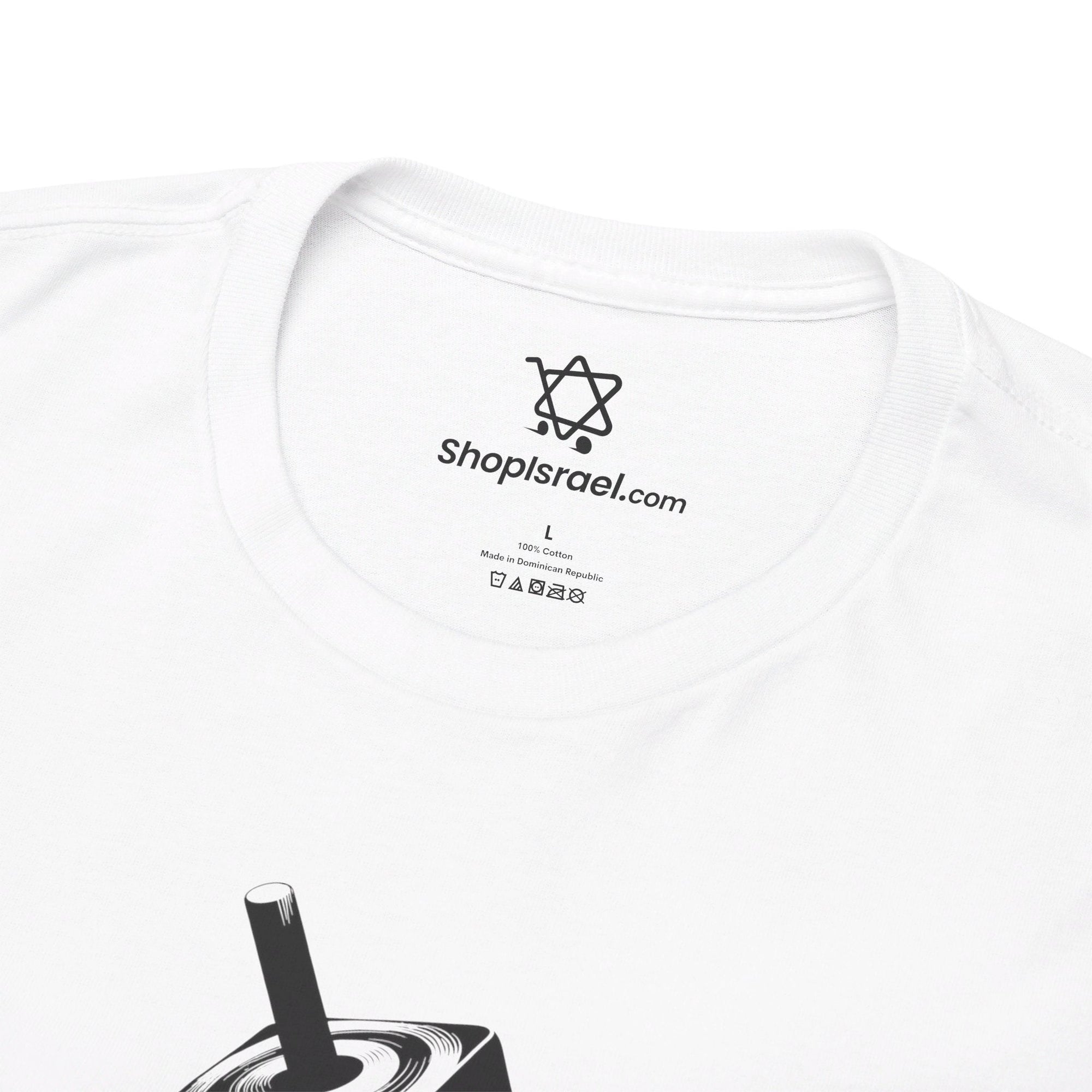 Keep Calm & Spin the Dreidel T - Shirt - Shop Israel