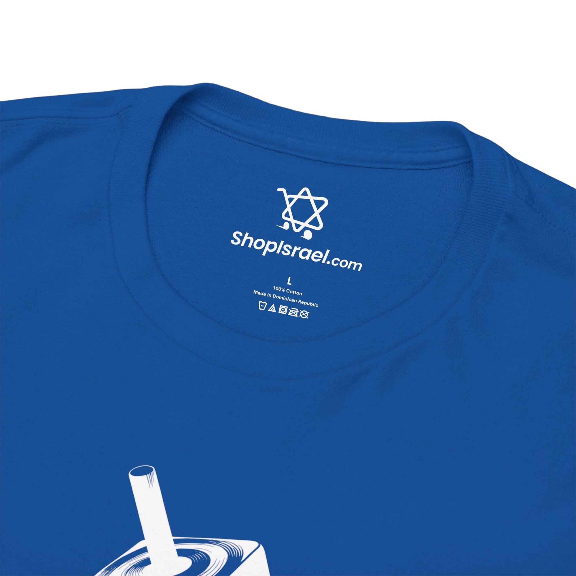 Keep Calm & Spin the Dreidel T - Shirt - Shop Israel