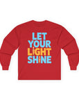 Let Your Light Shine Long Sleeve T-Shirt - Shop Israel