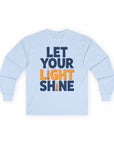 Let Your Light Shine Long Sleeve T-Shirt - Shop Israel