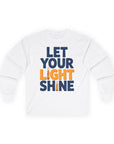 Let Your Light Shine Long Sleeve T-Shirt - Shop Israel