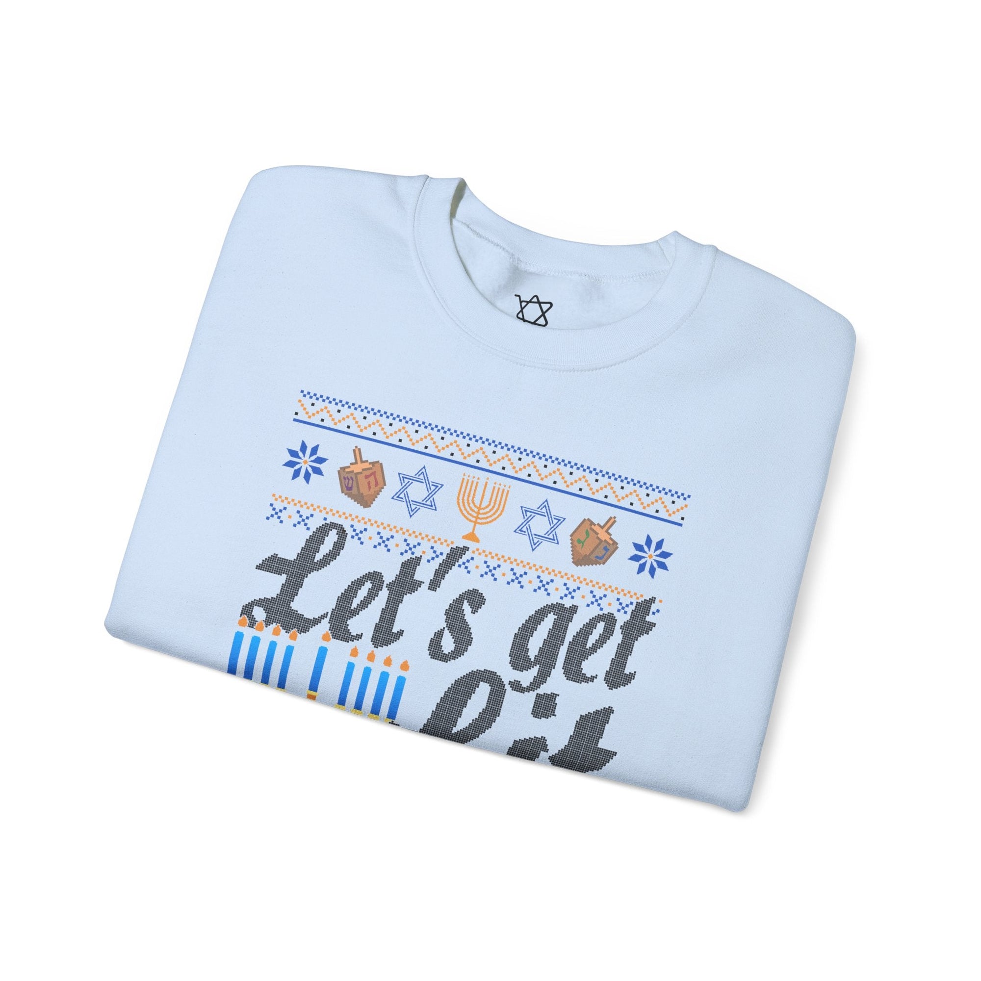 Let's Get Lit Ugly Hanukkah Sweater - Shop Israel