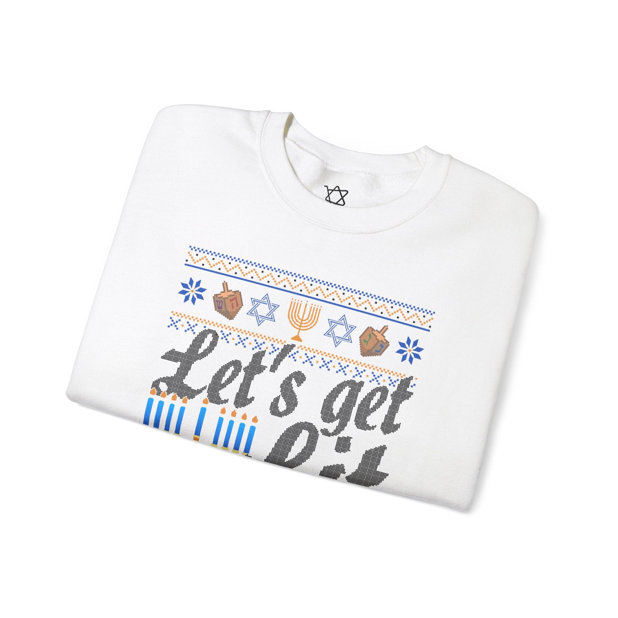 Let's Get Lit Ugly Hanukkah Sweater - Shop Israel