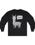 Llama (Why) Long Sleeve T-Shirt - Shop Israel