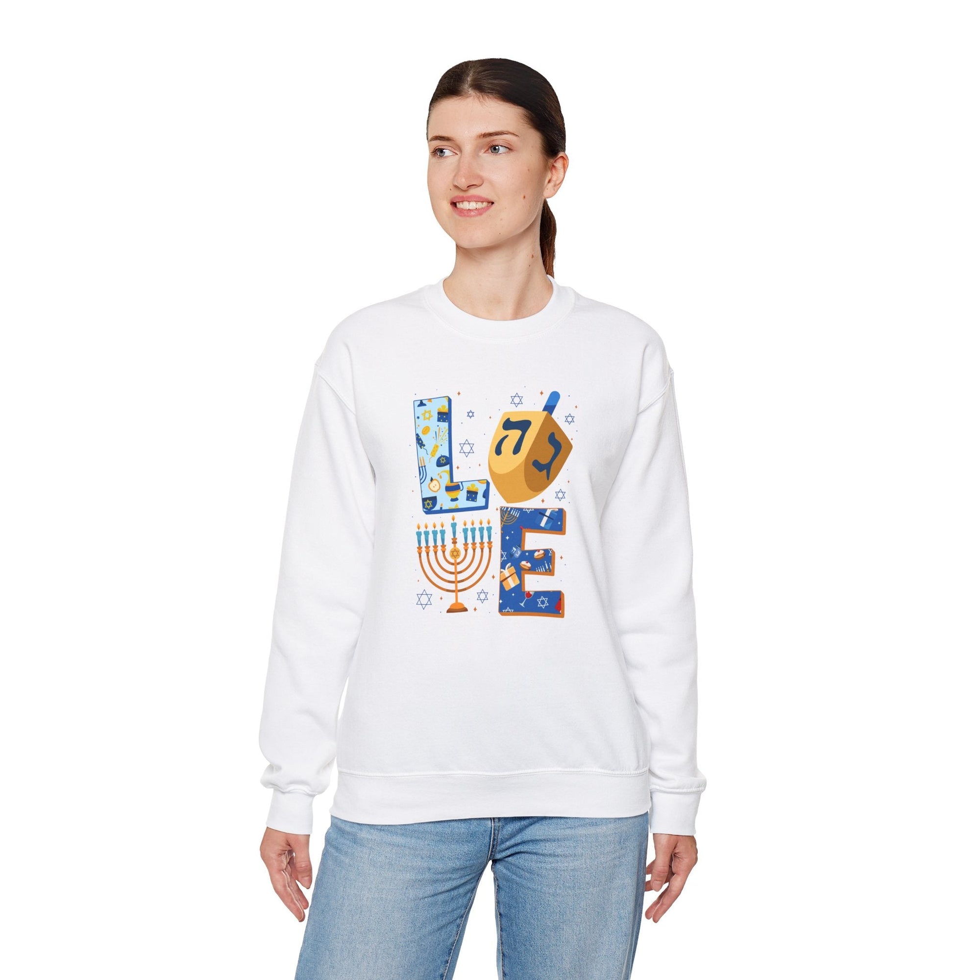 Love Hanukkah Sweater - Shop Israel