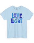 Love & Light Hanukkah T-Shirt - Shop Israel