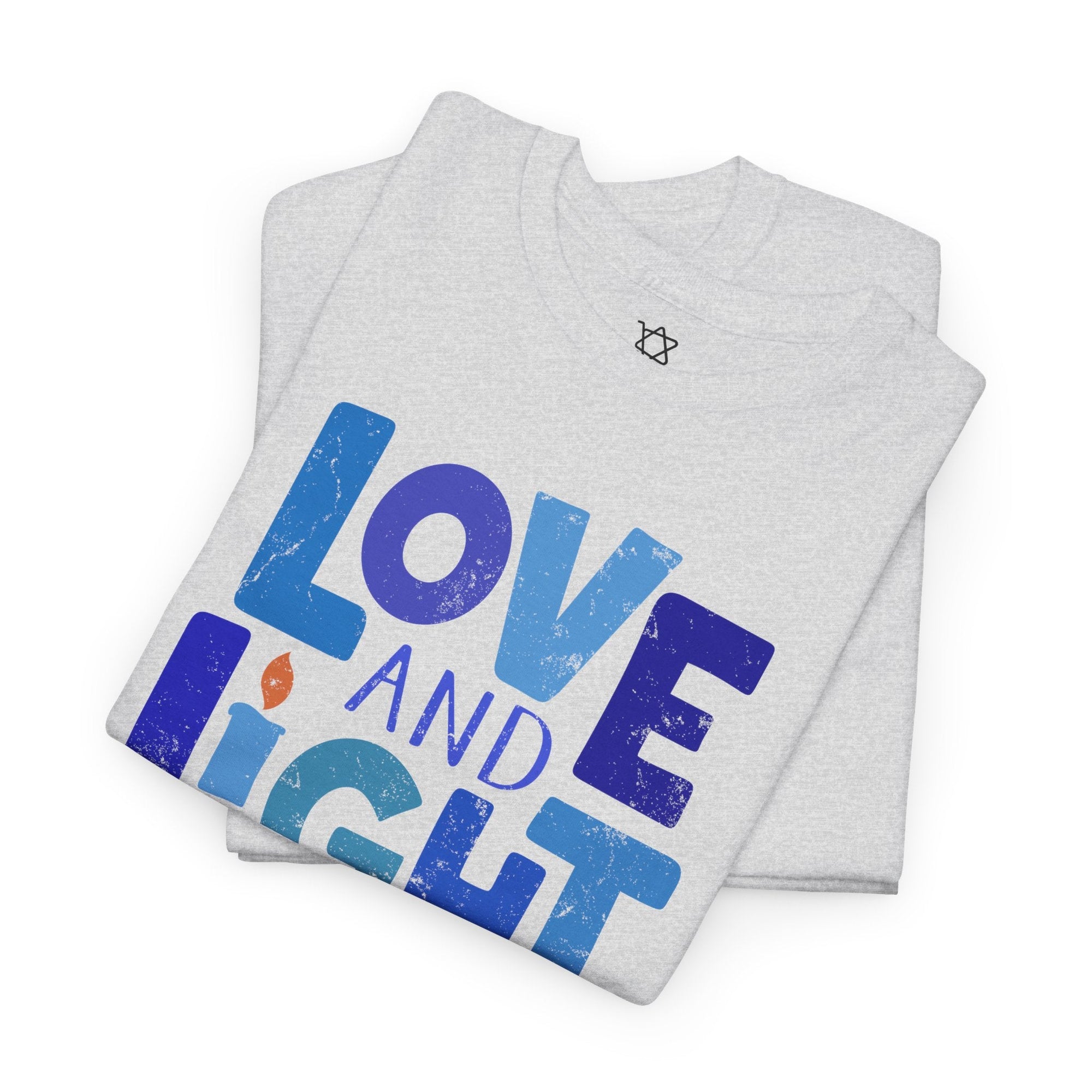Love & Light Hanukkah T-Shirt - Shop Israel